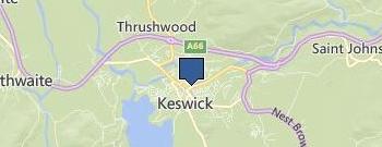 Lakeland Motorhome Hire location map