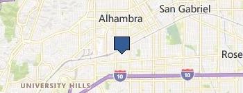 LA Sober Living location map