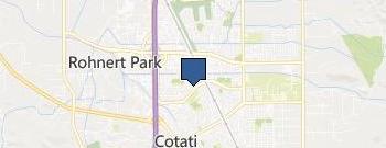 Cinder Fire Protection location map