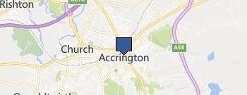 Accrington Market location map