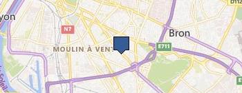 Lyon monte-meubles location map