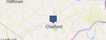 Septic Services in Chalfont - Will Tharp location map