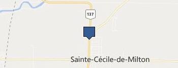 Fibrenew Estrie location map
