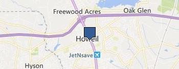 Howell Locksmith Store location map