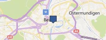 Mietkaution Schweiz location map