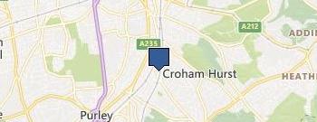 Croydon Painter and Decorator location map