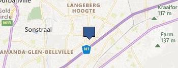 Powerbite Cape Gate location map