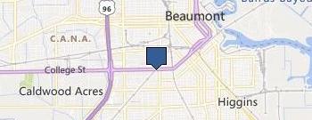 Emergency Water Damage Beaumont location map