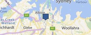 Attention Traffickers location map