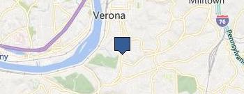 Verona Locksmith Service location map