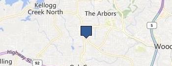Screenmobile of North Atlanta location map