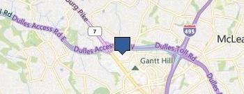 Tysons City Boxing location map