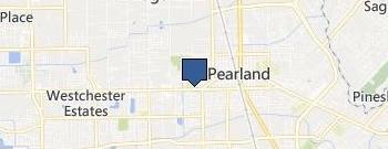 Pearland Tree Service location map