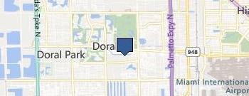 The Learning World Academy Doral location map