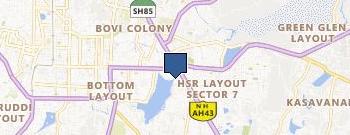 SEO Freelancer Bangalore location map