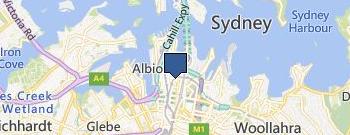 Spark Rug Cleaning Sydney location map