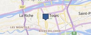 Topaze immobilier location map