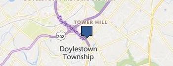 CertaPro Painters of Central and Lower Bucks County location map