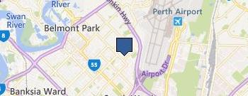 Noshing location map