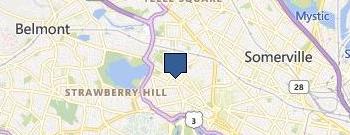 Abroad Modern location map