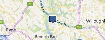 Comvision Pty Ltd location map