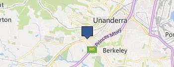 Wollongong City Excavation location map