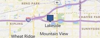 Water Damage Denver location map