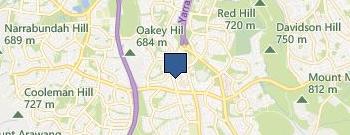 Carpet Cleaning Phillip location map