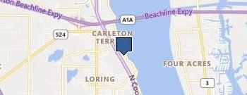 David Keefe Roofing location map