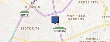 The Shri Ram Early Years, Gurgaon location map