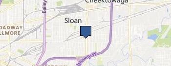 Cheektowaga Junk Removal location map