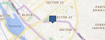 Godrej Woods Noida location map