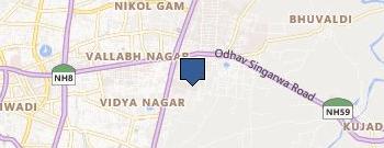 Precision Works in Ahmedabad - Mahakali Electrofab location map