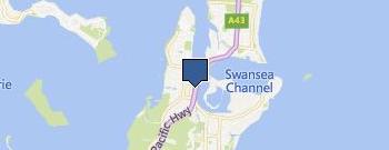 Dentist for chickens location map