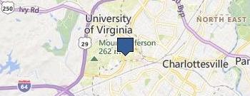 Charlottesville Mold Removal location map