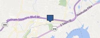 Onward Tennessee location map