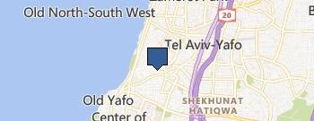 Tel Aviv Dentist Dr. Leslie Mrejen location map