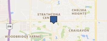 Sherwood Park Limo location map