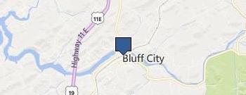 Bluff City Marble location map