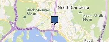 Pest Control Canberra location map
