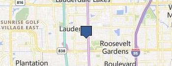 the fort lauderdale fence company location map