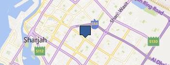 Sharjah Aluminium Factory location map