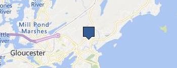 Harborside Dental location map