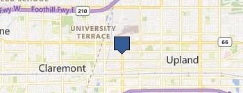 Plumber Upland location map