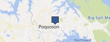 Outback Construction Of Poquoson location map