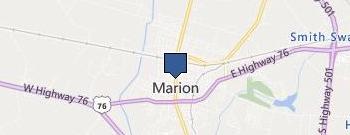 Pee Dee Pressure Washing location map