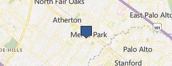 Frosch Travel Menlo Park location map