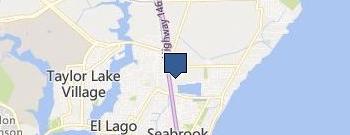 Locksmith Seabrook TX location map