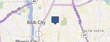 Tattoo Shop Columbus GA location map