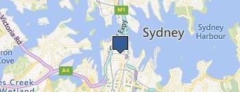 SEO North Sydney & Web Design location map